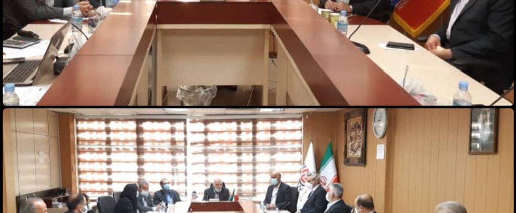 اولین جلسه کمیسیون بودجه و تشکیلات اتاق اصناف تهران در سال ۱۴۰۰با حضور قاسم نوده فراهانی